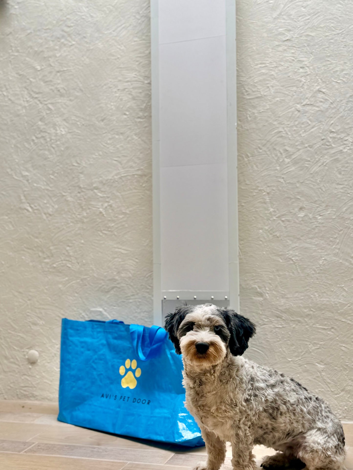 Stackable Cat/Doggy Door for Sliding Doors